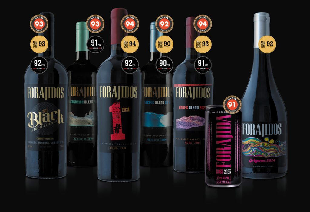 Forajidos wine and beer portfolio